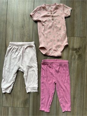 Baby Girl 6-9m Set 🩷